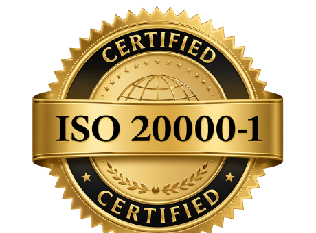ISO 20000-1:2018 Certified