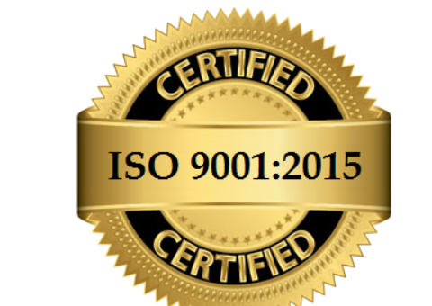 ISO 9001:2015 Certified